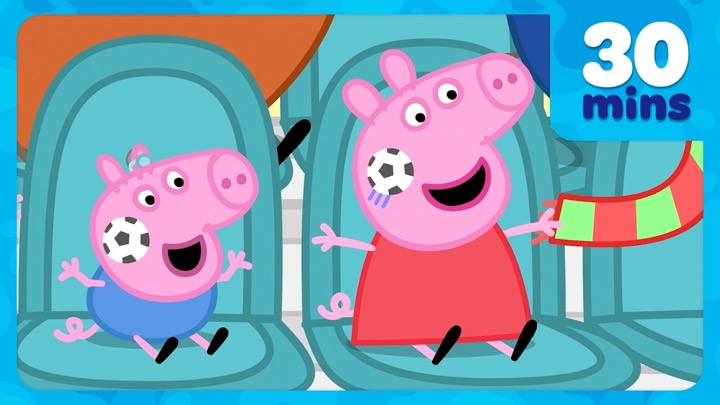 Peppa Pig: "Football Party" and George's first football match